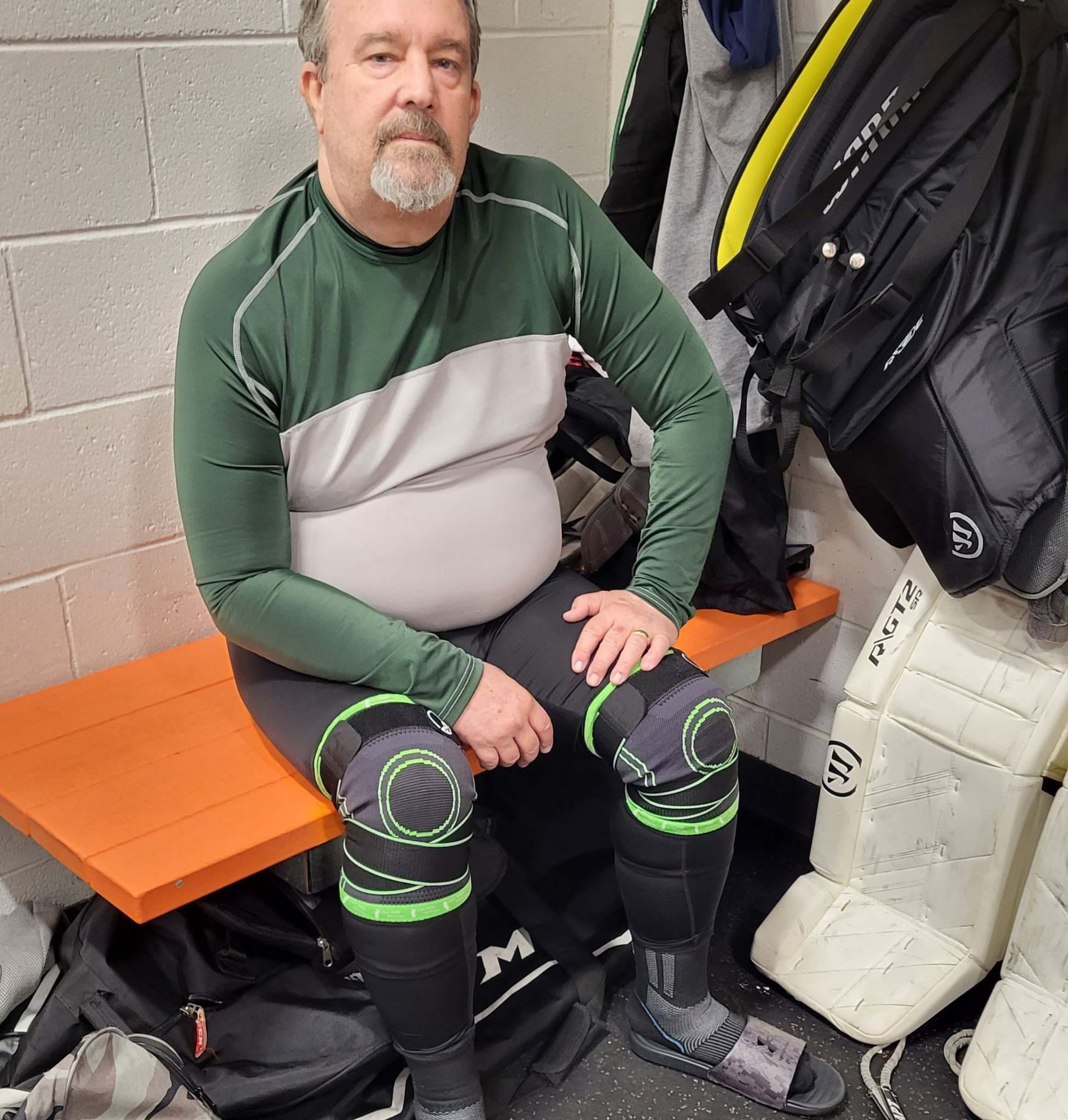 Cliente Alexandre Godoy usando as palmilhas Ozemp Sole